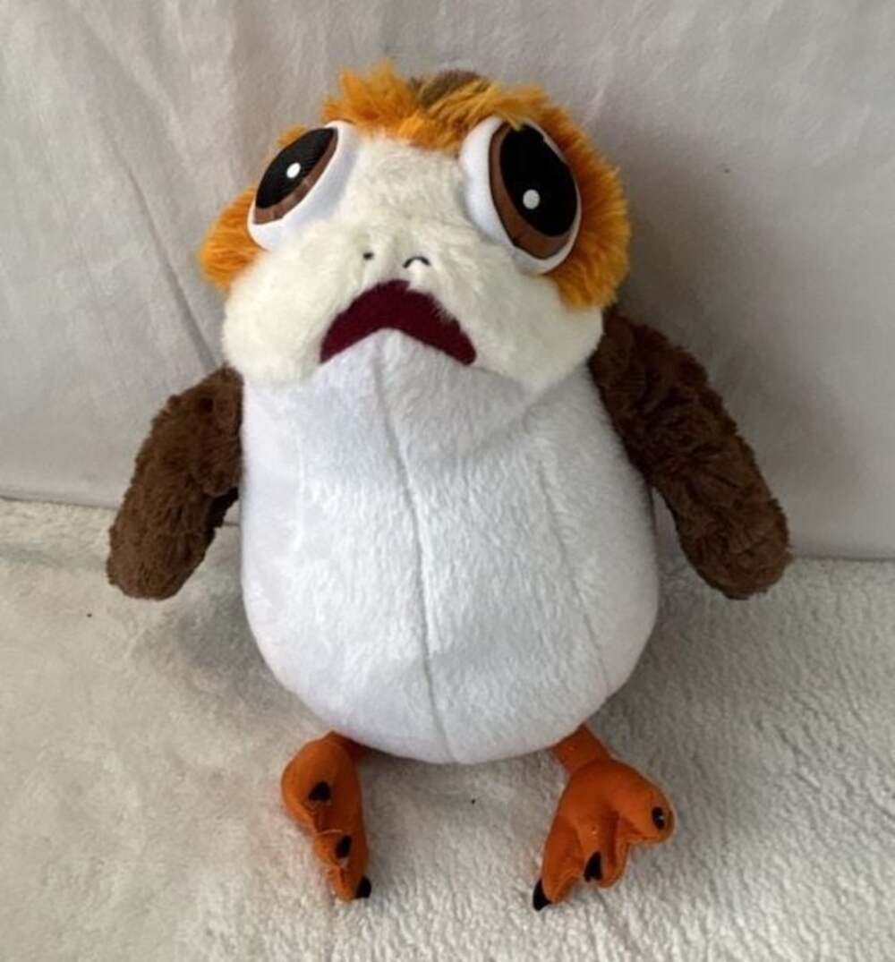 Disney Store Star Wars The Last Jedi Porg Plush Stuffed Animal‎